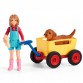 Schleich 42543, Hundehvalp i trækvogn