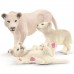Schleich 42505, Løvemor med unger