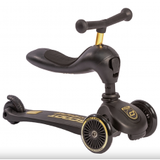 Scoot and Ride løbehjul, Sort/guld