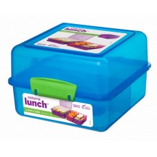Sistema Madkasse, lunch cube, 1,4 l., Blå