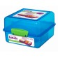 Sistema Madkasse, lunch cube, 1,4 l., Blå