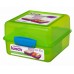 Sistema Madkasse, lunch cube, 1,4 l., Grøn