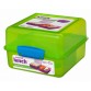 Sistema Madkasse, lunch cube, 1,4 l., Grøn