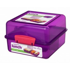 Sistema Madkasse, lunch cube, 1,4 l., Lilla