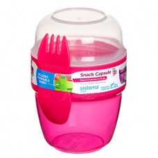 Sistema Snack capsule to-go, pink