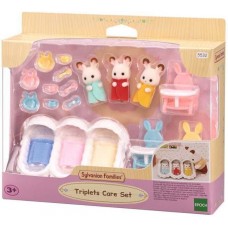 Sylvanian Families Plejesæt med trillinger