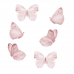 Thats Mine Wallsticker, Rosa sommerfugle, 6 stk.