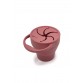 The Cotton Cloud Silikone snack kop, wild rose