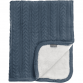Vinter & Bloom Tæppe, cuddly, Storm blue