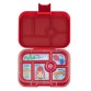 Yumbox madkasse, Original, 6 rum, Wow red