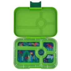 Yumbox madkasse, Tapas, 5 rum, Avocado/Go green 