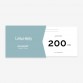 Gavekort 200 kr., print selv