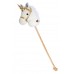 Teddykompaniet Kæphest, hvid unicorn
