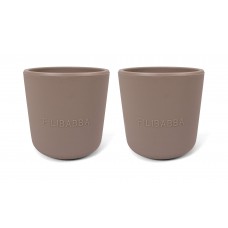 Silikone kop 2 -pack - varm grå