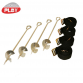 Nordic spiller store ankre for trampolin