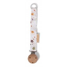 Printet Pacifier Clips - Kastanjer